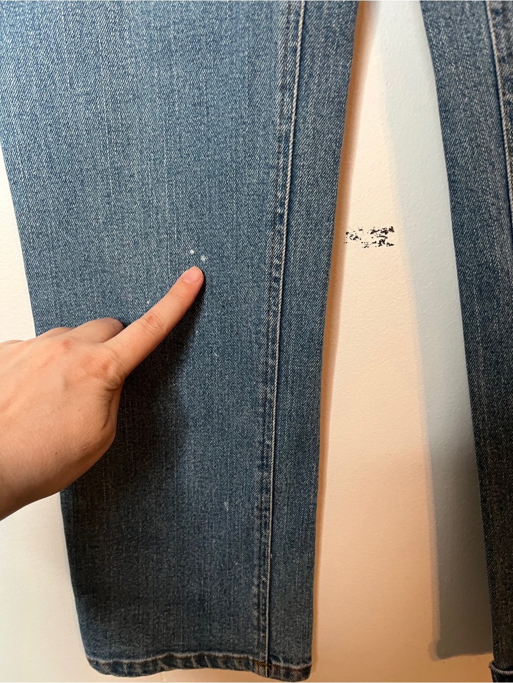 Jones New York Stretch Classic Women's Blue Straight-Leg Jeans Size 6 - Picture 6 of 6